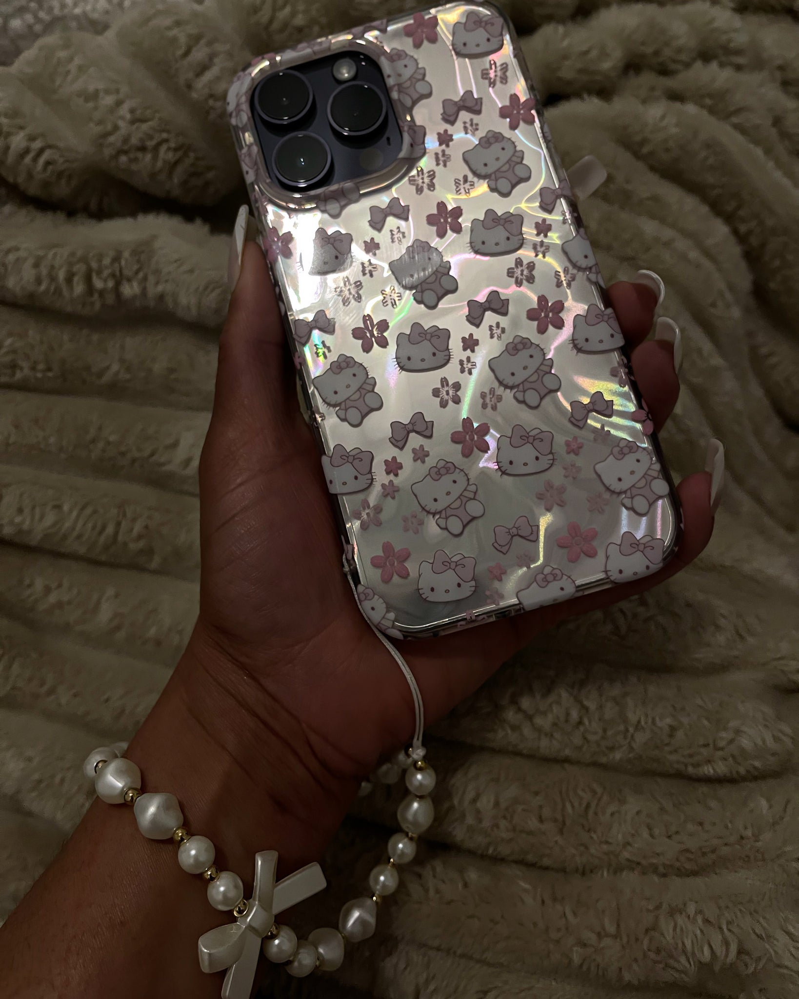 Holo Kitty Phone Case – Belle Moden Holo Kitty Phone Case – Belle Moden