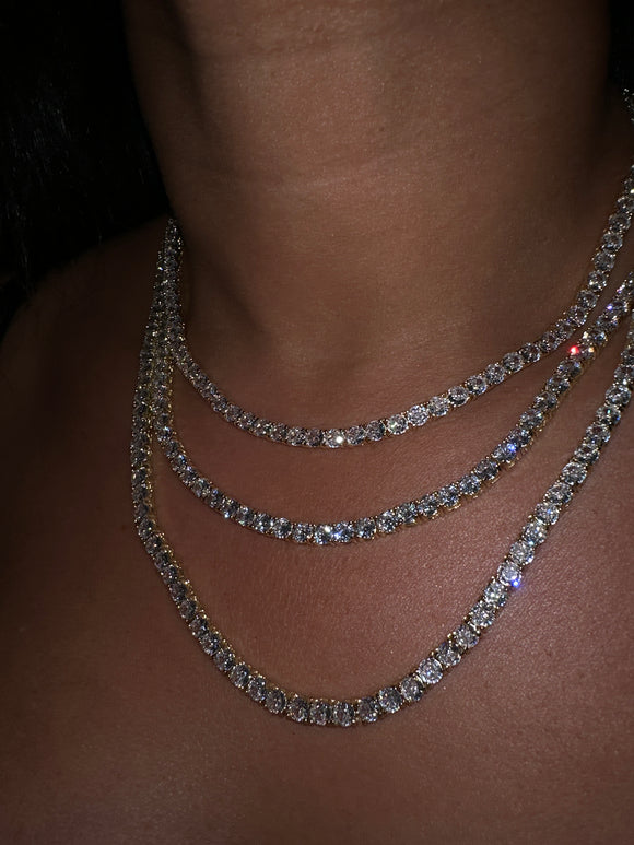 Premium Classic Tennis Necklace