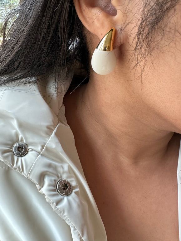 Gold dipped earring