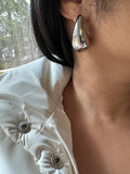 Jumbo teardrop earring