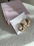 Bold C earring